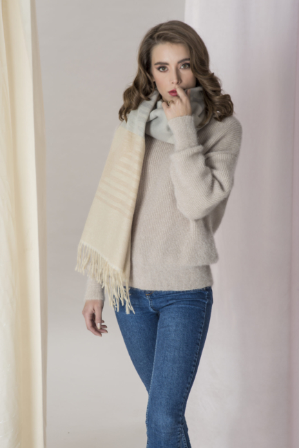 Sciarpa donna fantasia Righe
