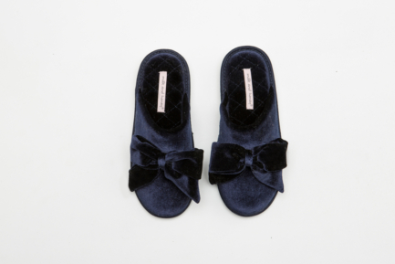Pantofole Donna Luxury con Fiocco Milk and Honey.