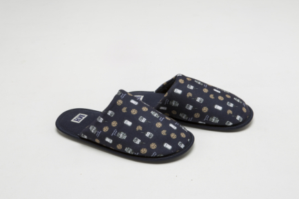 Pantofole Ragazzo con Disegno Latte e Biscotti Milk and Honey