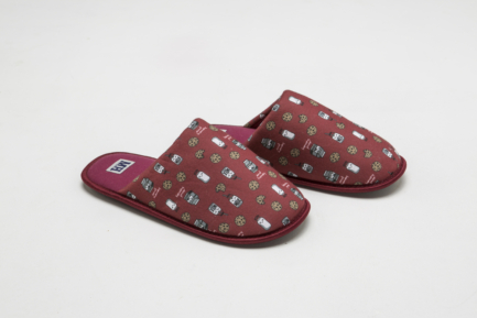 Pantofole Ragazzo con Disegno Latte e Biscotti Milk and Honey