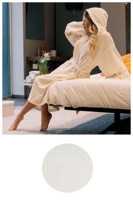 Accappatoio Basic Spugna 360gsm Oversize Unisex Papalina By Milk and Honey