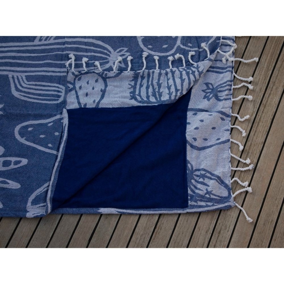 Telo mare jaquard con retro in microspugna fantasia Papalina by Milk and Honey
