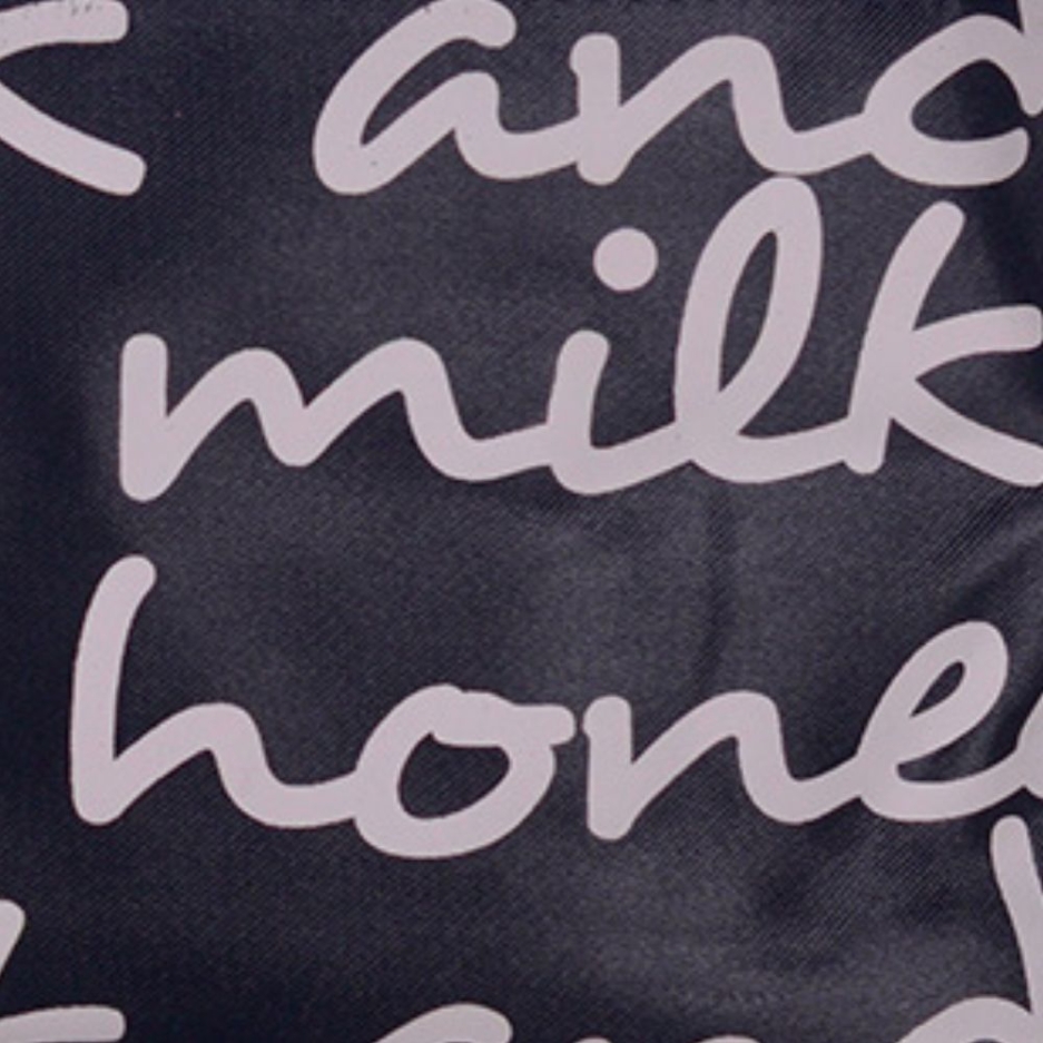 Borsellino logato stampa Milk and Honey