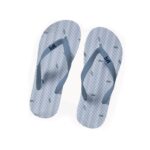 Flip flop uomo stampa con nodo marinaro