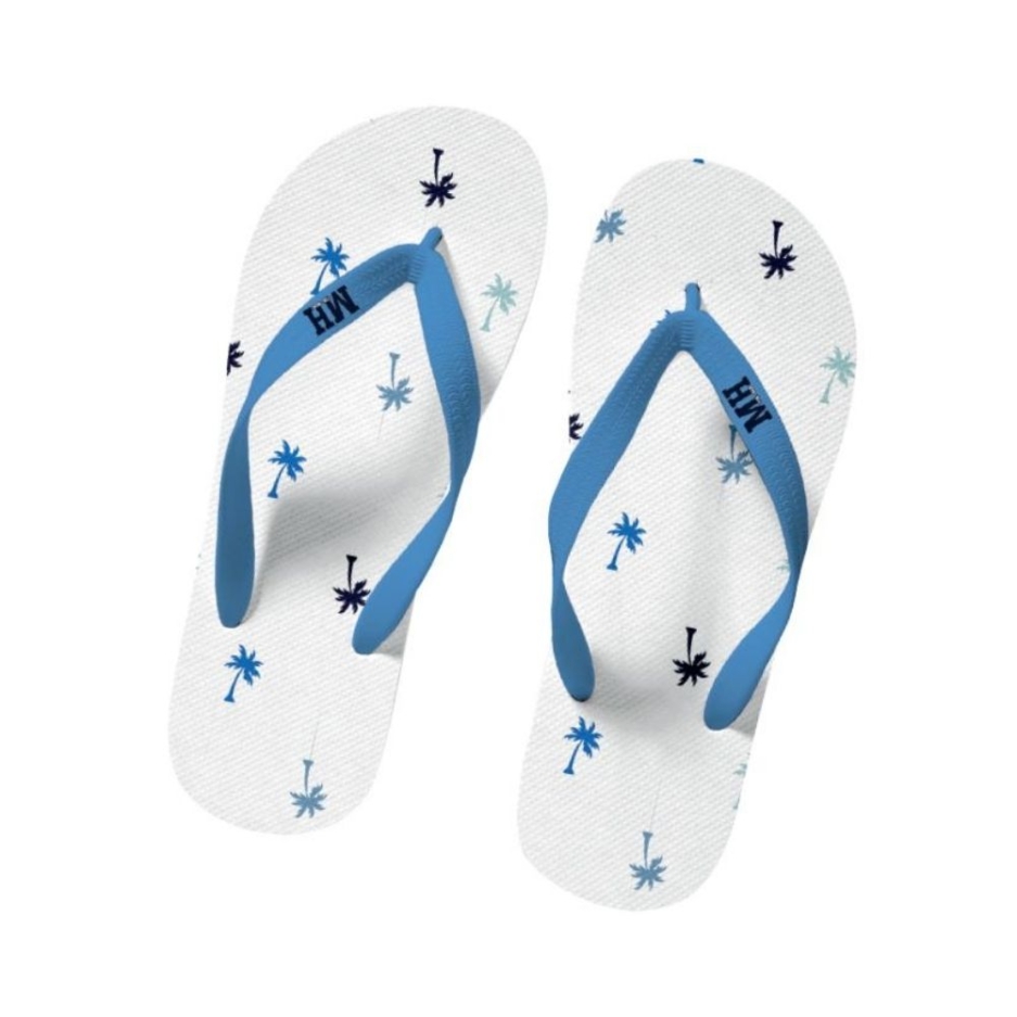 Flip Flop uomo stampa palm tree