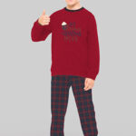 Pigiama ragazzo in caldo cotone linea Christmas Collection