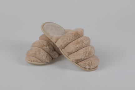 Pantofole Donna con pelliccia Milk and Honey