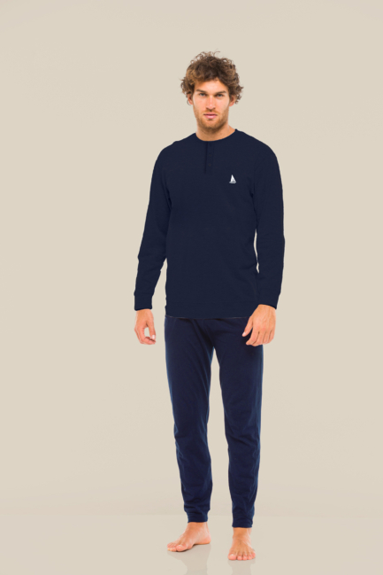 Pigiama lungo linea Sailboat